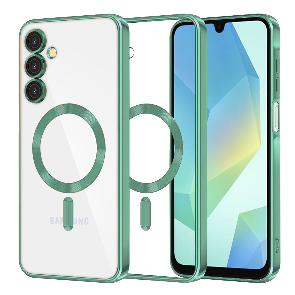 Techsuit - Luxury Crystal MagSafe - Samsung Galaxy A16 4G / A16 5G - Light Green