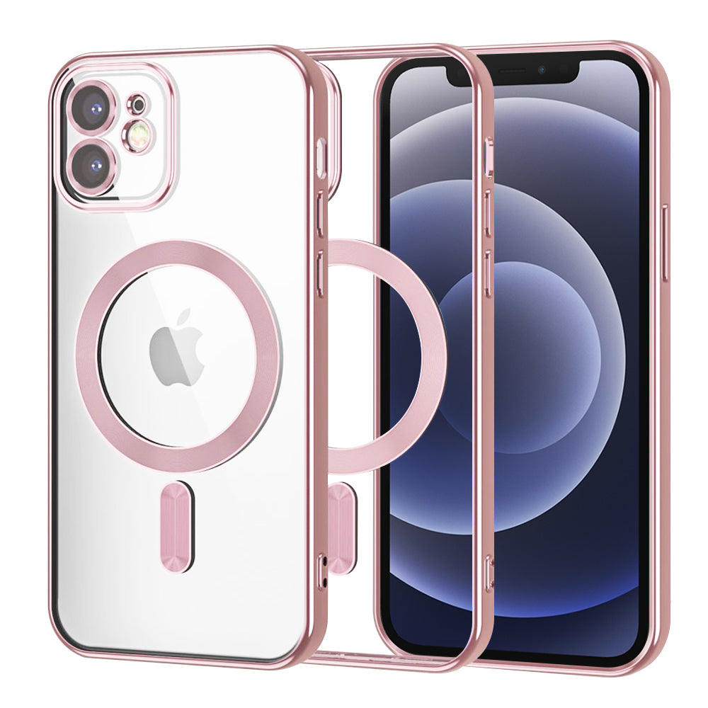Techsuit - Luxury Crystal MagSafe - iPhone 12 - Pink