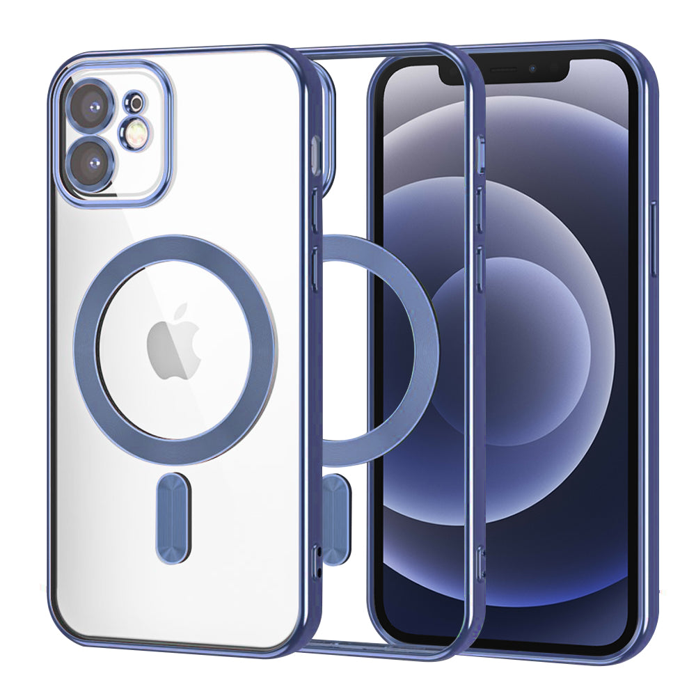Techsuit - Luxury Crystal MagSafe - iPhone 12 - Deep Blue