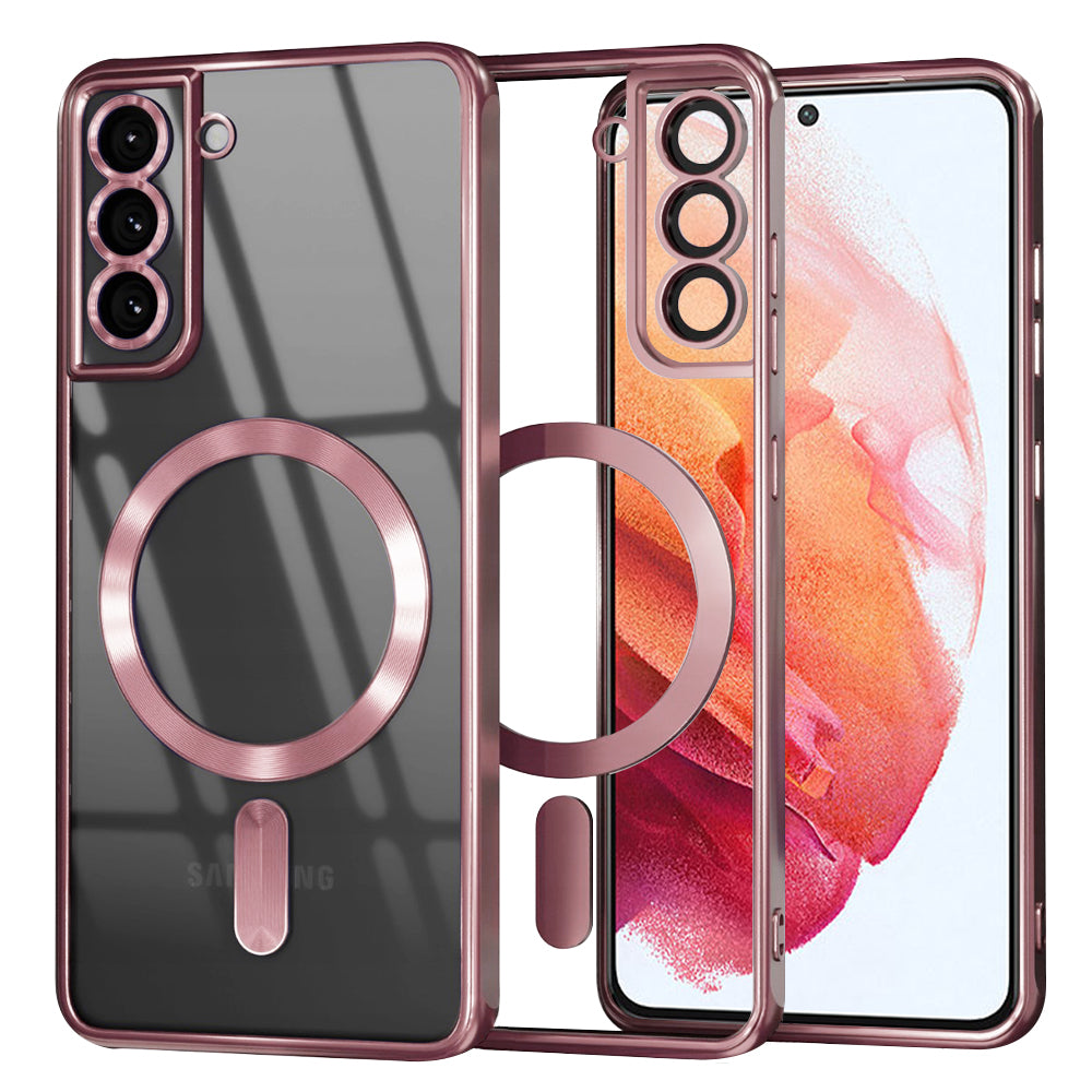 Techsuit - Luxury Crystal MagSafe - Samsung Galaxy S21 5G - Pink