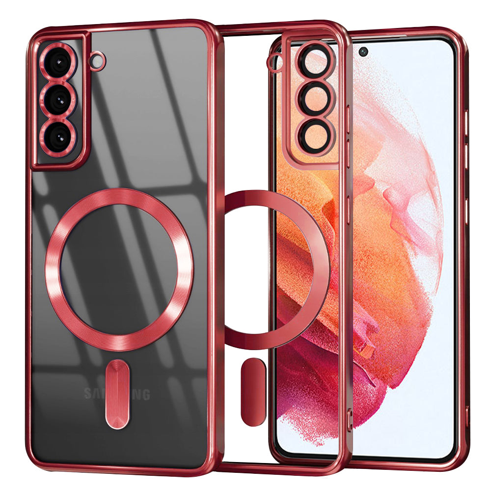 Techsuit - Luxury Crystal MagSafe - Samsung Galaxy S21 5G - Red