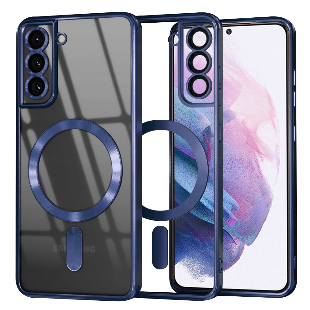 Techsuit - Luxury Crystal MagSafe - Samsung Galaxy S21 Plus 5G - Deep Blue