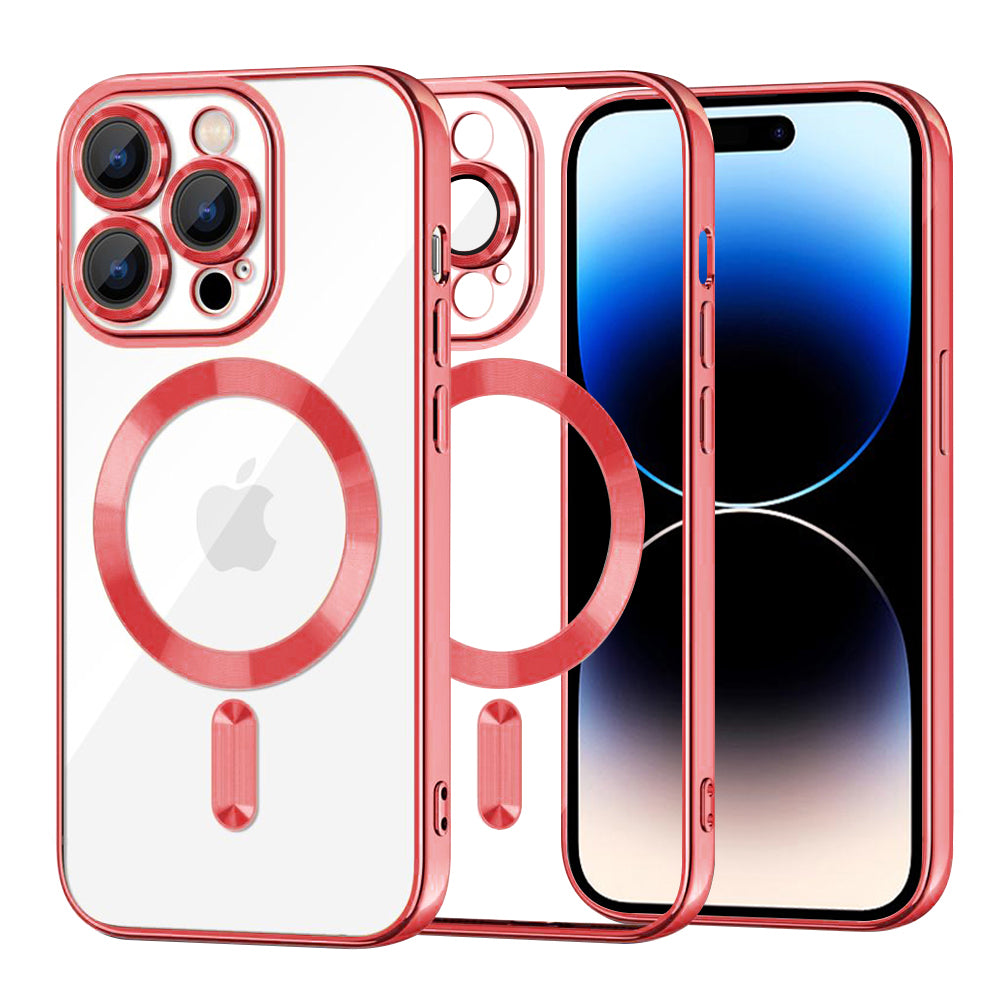 Techsuit - Luxury Crystal MagSafe - iPhone 14 Pro - Red