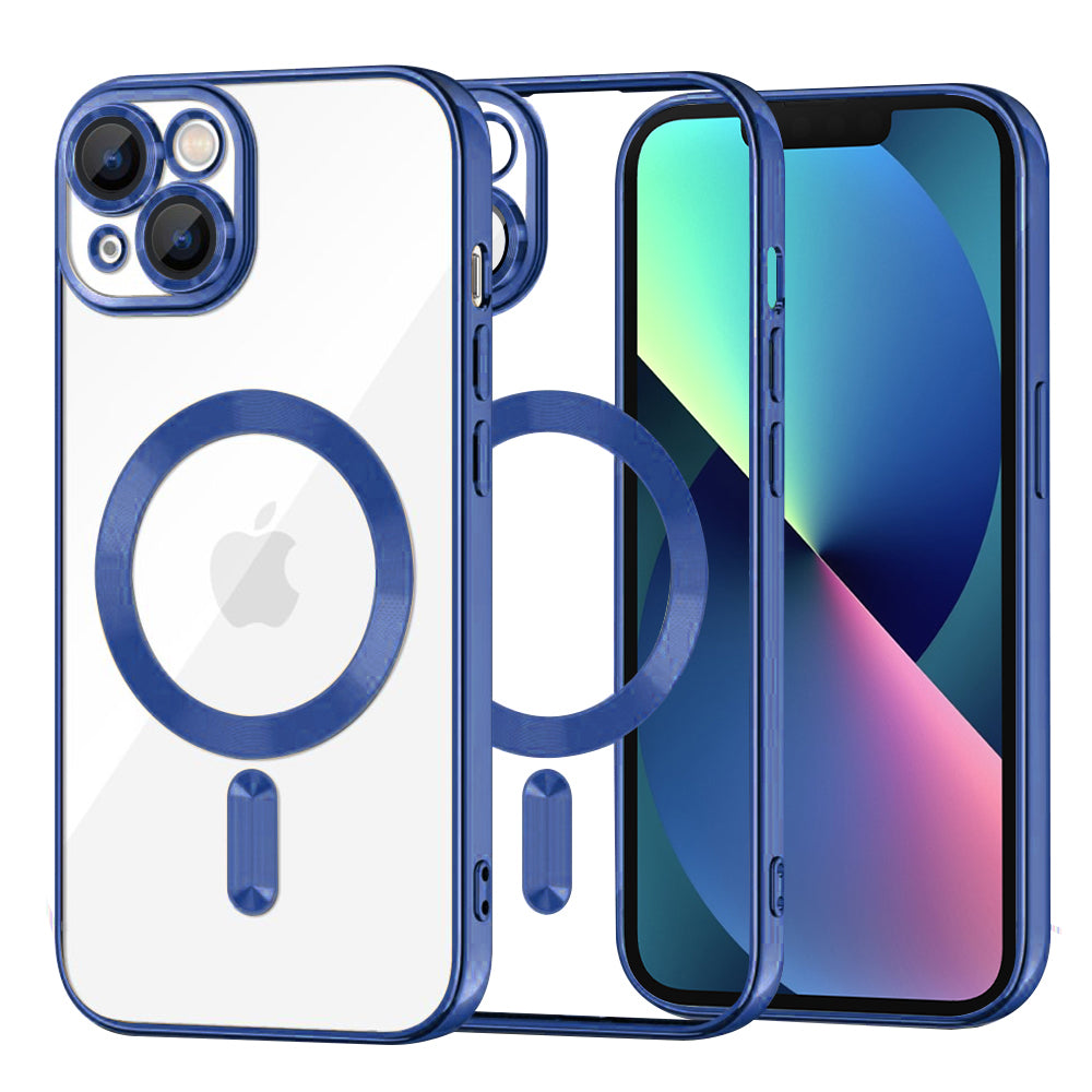 Techsuit - Luxury Crystal MagSafe - iPhone 13 - Deep Blue