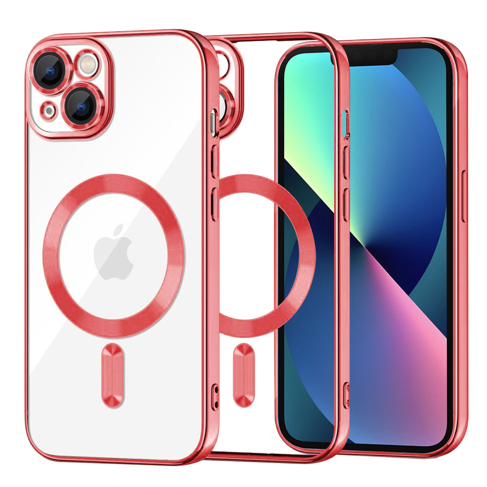 Techsuit - Luxury Crystal MagSafe - iPhone 13 - Red