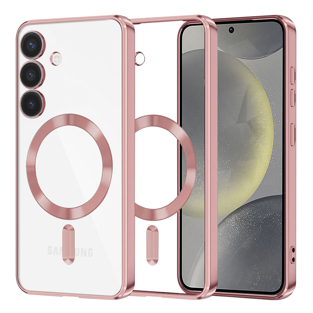 Techsuit - Luxury Crystal MagSafe - Samsung Galaxy S24 - Pink