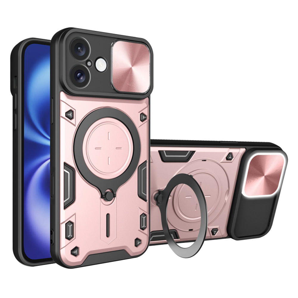 Techsuit - CamGuard Pro - iPhone 16 - Rose Gold