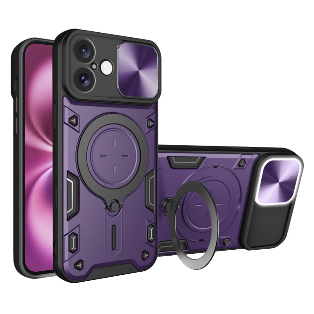 Techsuit - CamGuard Pro - iPhone 16 Plus - Purple