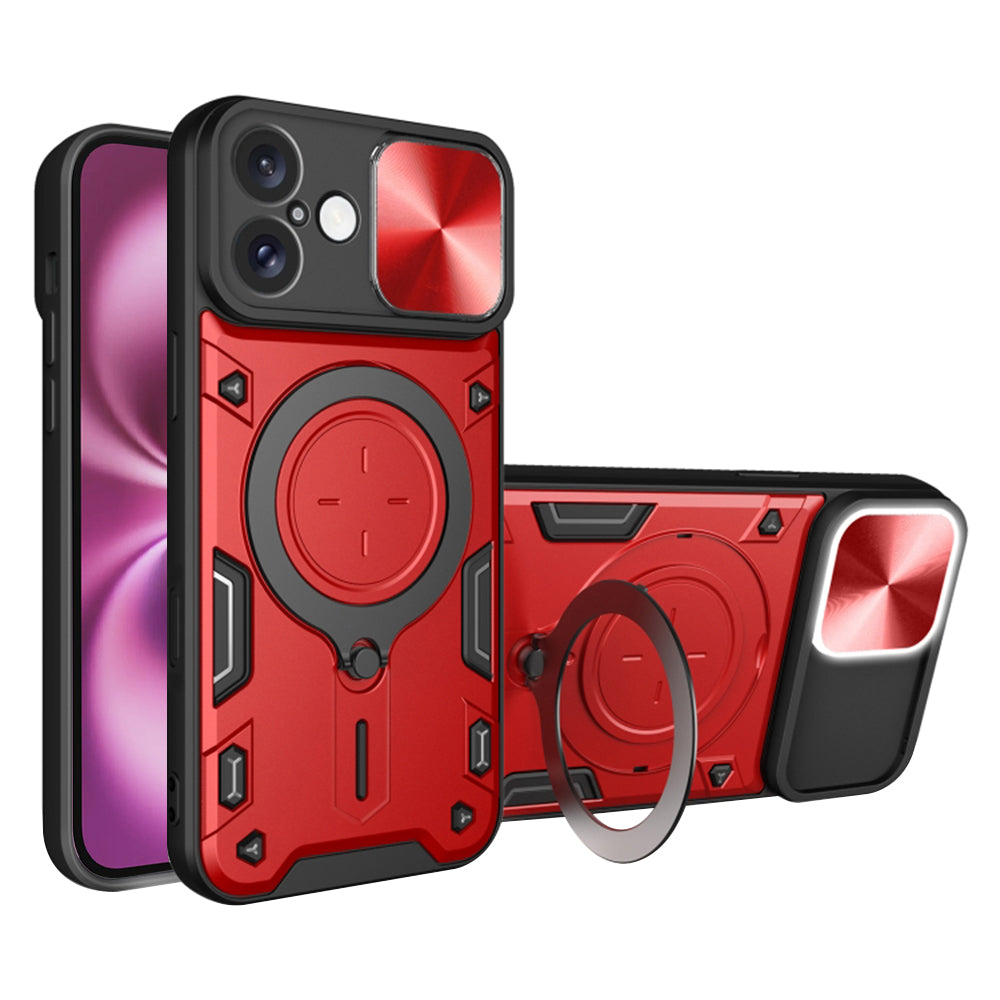 Techsuit - CamGuard Pro - iPhone 16 Plus - Red