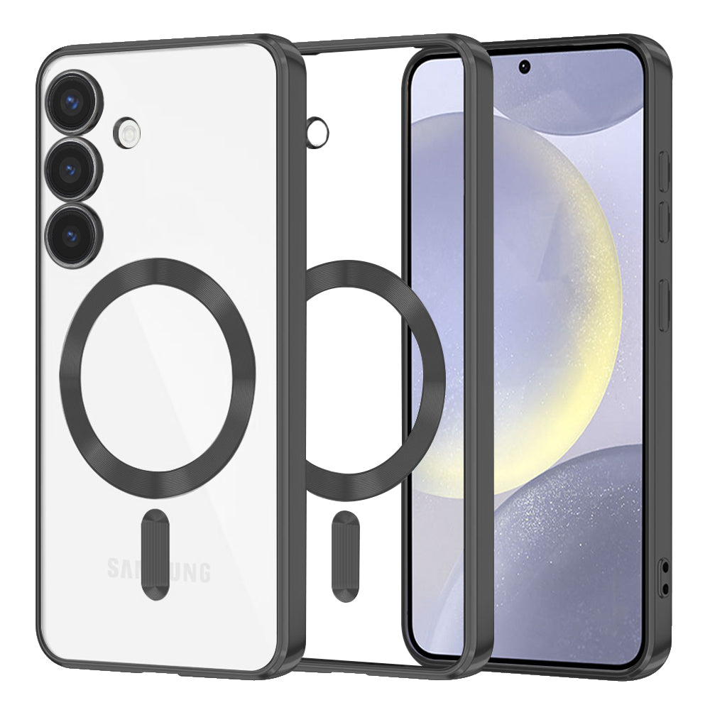 Techsuit - Luxury Crystal MagSafe - Samsung Galaxy S24 Plus - Black