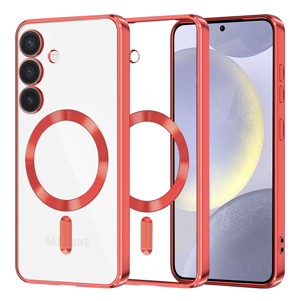 Techsuit - Luxury Crystal MagSafe - Samsung Galaxy S24 Plus - Red