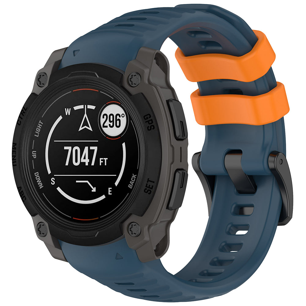 Techsuit - Watchband (W076) - Garmin Instinct E 40mm - Blue