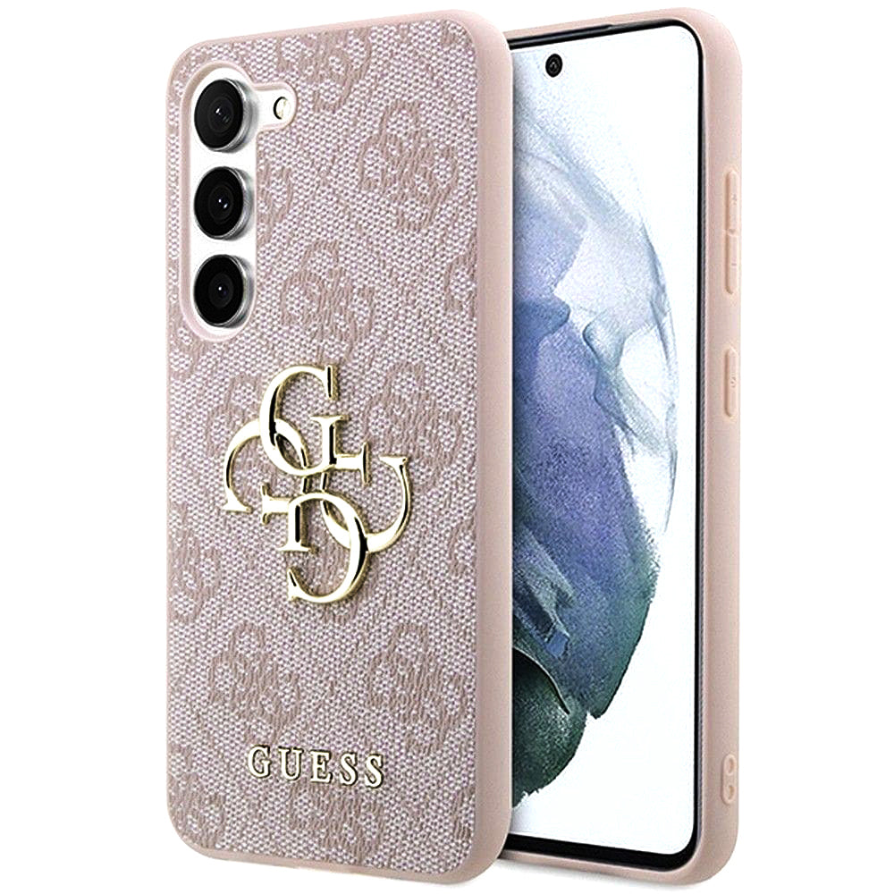 Guess - Hardcase 4G Big Metal Logo (GUHCSA554GMGPI) - Samsung Galaxy A55 5G - Pink