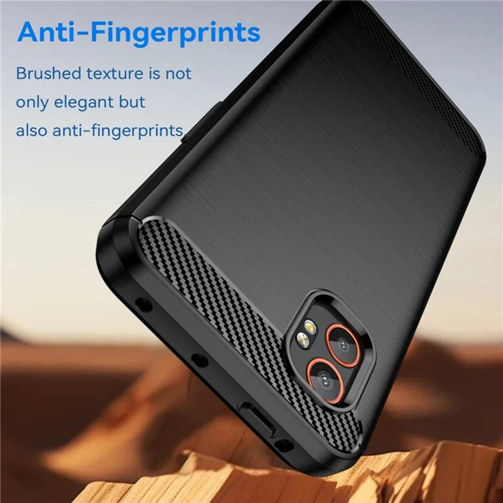 Techsuit - Carbon Silicone - Galaxy Xcover7 Pro - Black