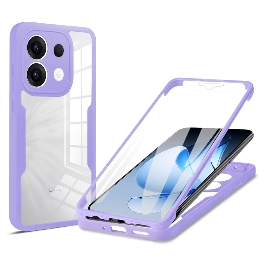 Techsuit - ColorVerse 360 Series + Screen Protector - Oppo Reno13 - Purple