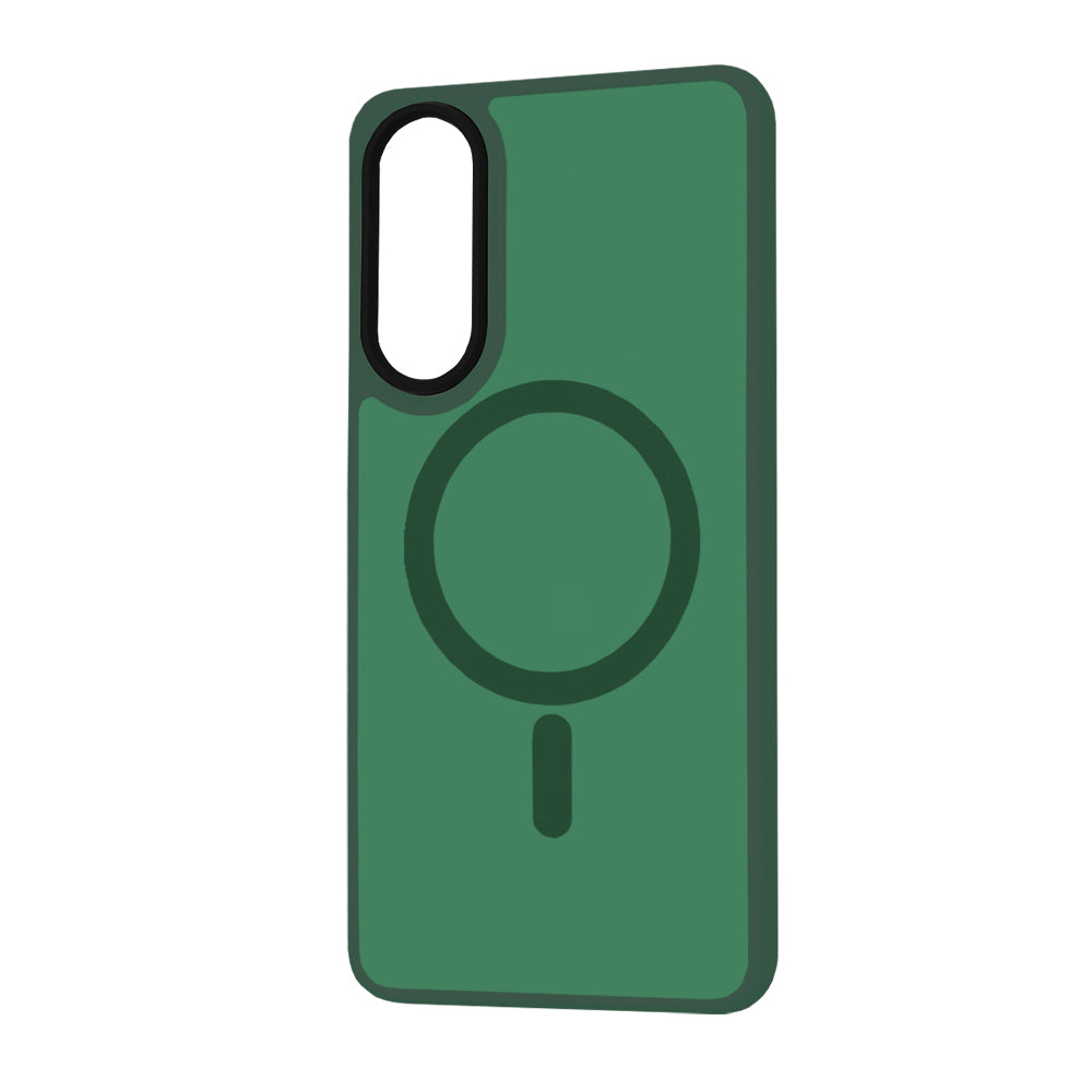 Techsuit - HaloFrost MagSafe Series - Galaxy S25 Edge - Midnight Green