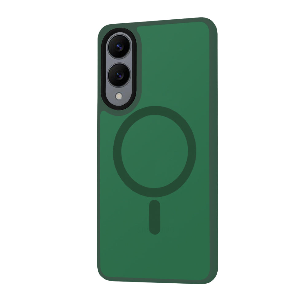 Techsuit - HaloFrost MagSafe Series - Galaxy S25 Edge - Midnight Green