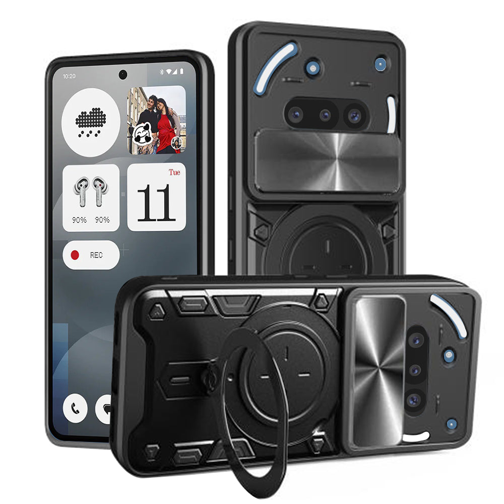 Techsuit - CamGuard Pro - Nothing Phone (3a) - Black