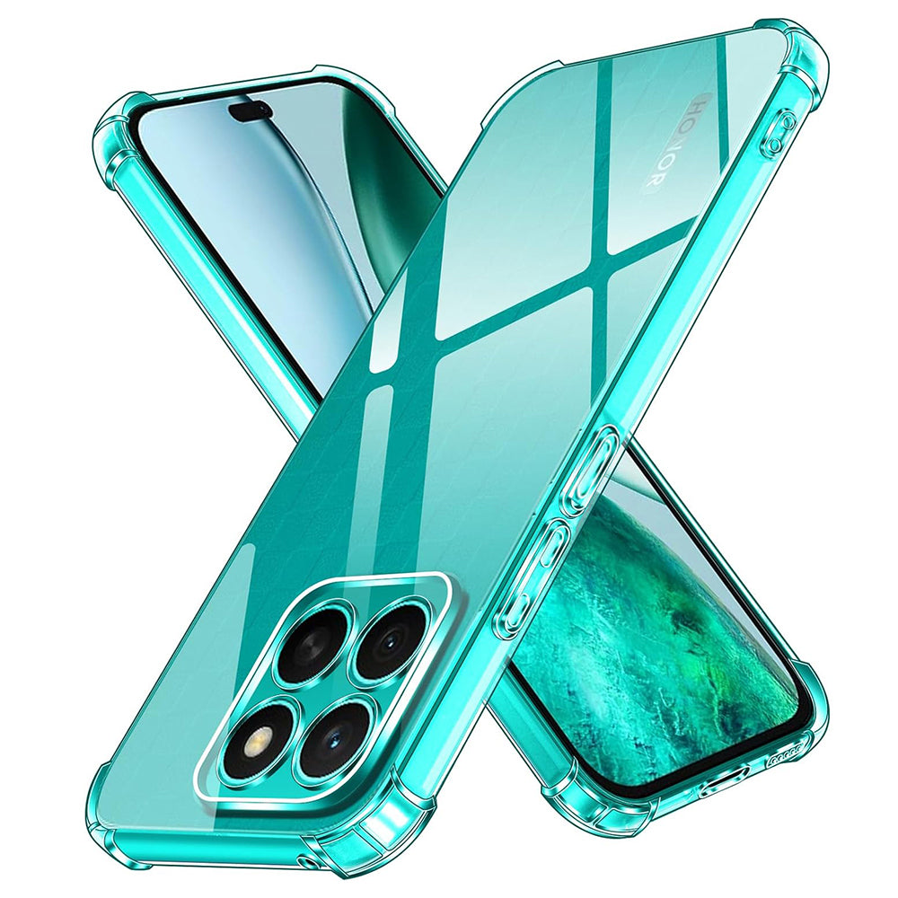 Techsuit - Shockproof Clear Silicone - Honor X8c - Clear