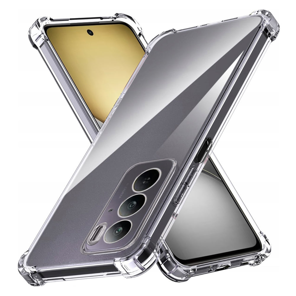 Techsuit - Shockproof Clear Silicone - Realme C75 - Clear