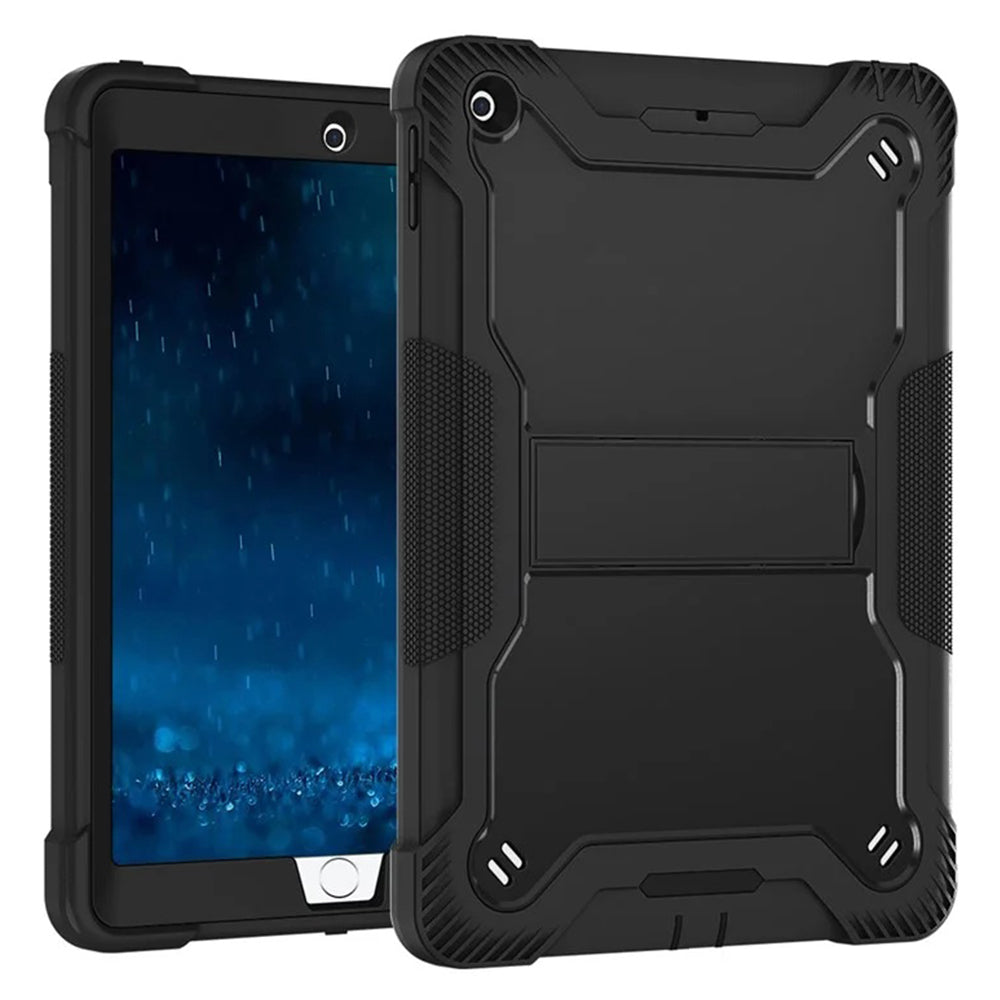 Techsuit - Rugged TabShell + Screen Protector - iPad 9.7 (2017 / 2018) - Black