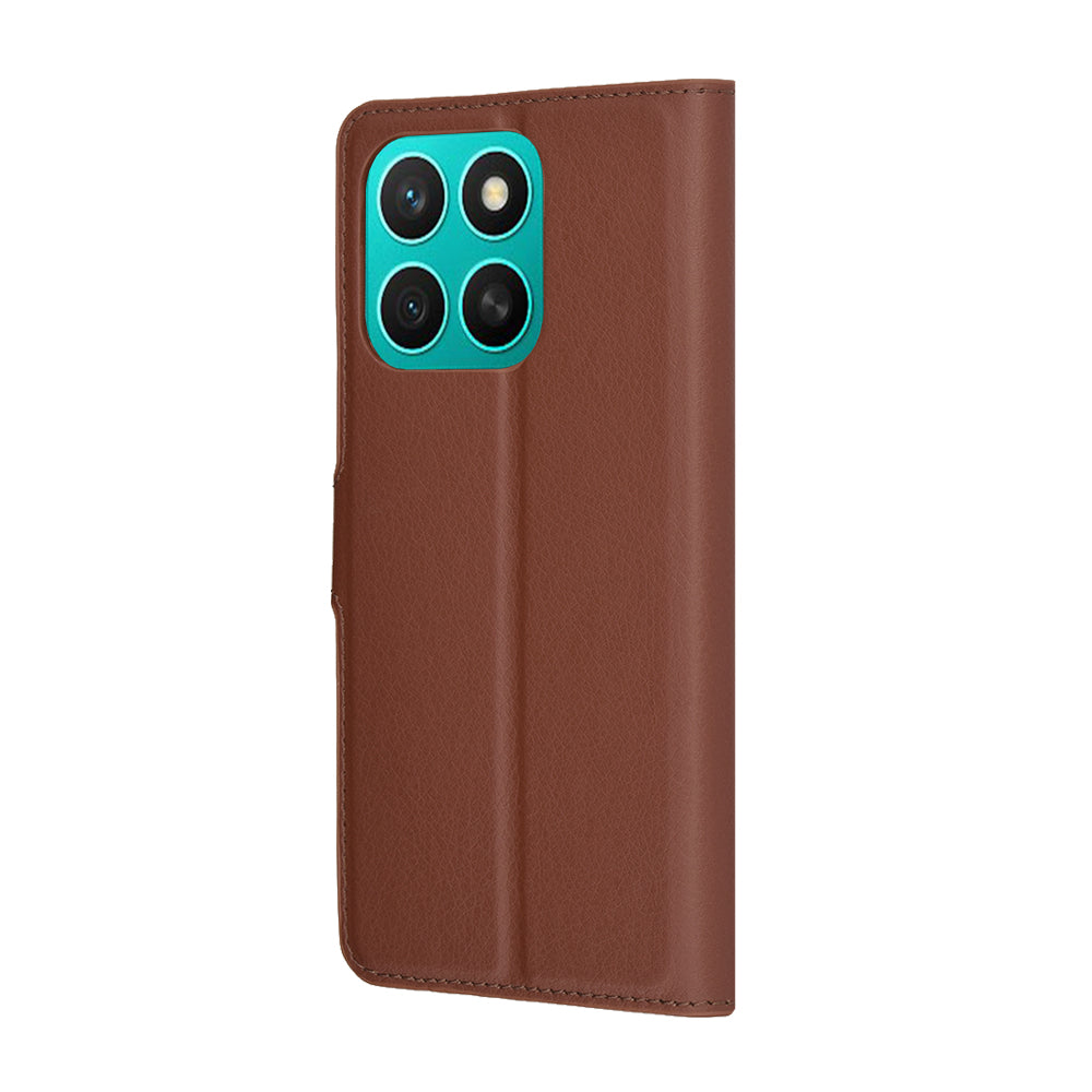 Techsuit - Leather Folio - Honor X8c - Brown