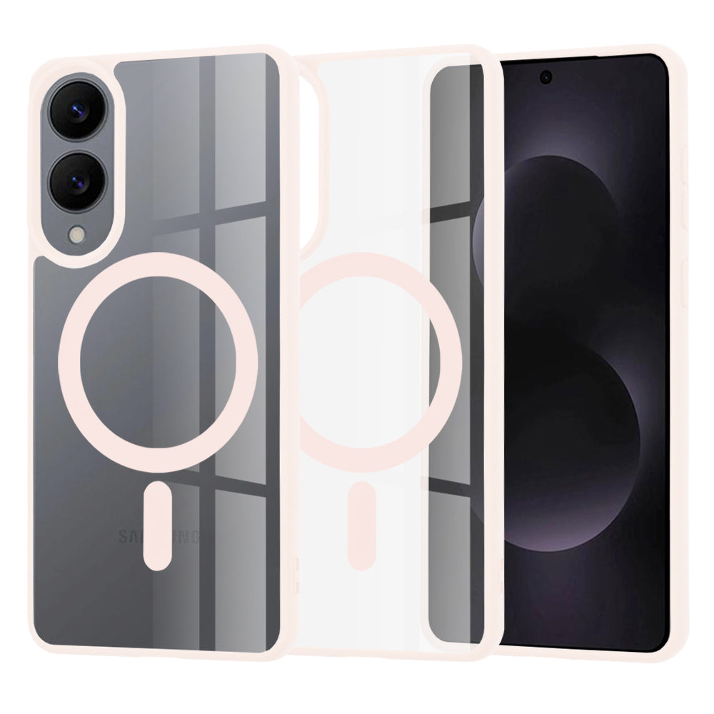 Techsuit - MagSafe Pro - Samsung Galaxy S25 Edge - Nude Pink