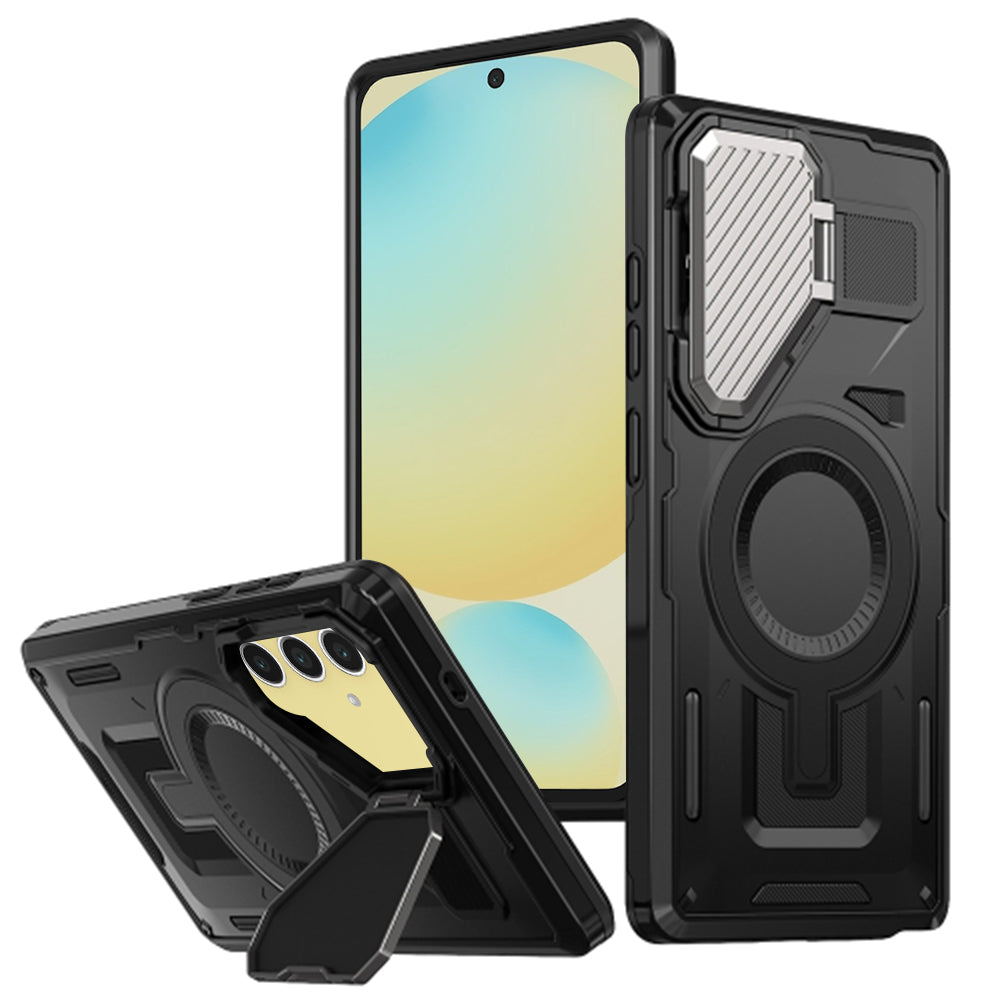 Techsuit - CamVault MagSafe - Samsung Galaxy S24 FE - Black