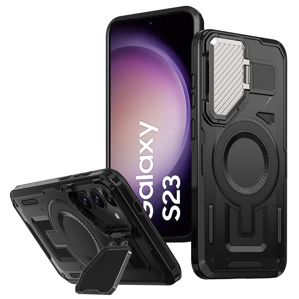 Techsuit - CamVault MagSafe - Samsung Galaxy S23 - Black