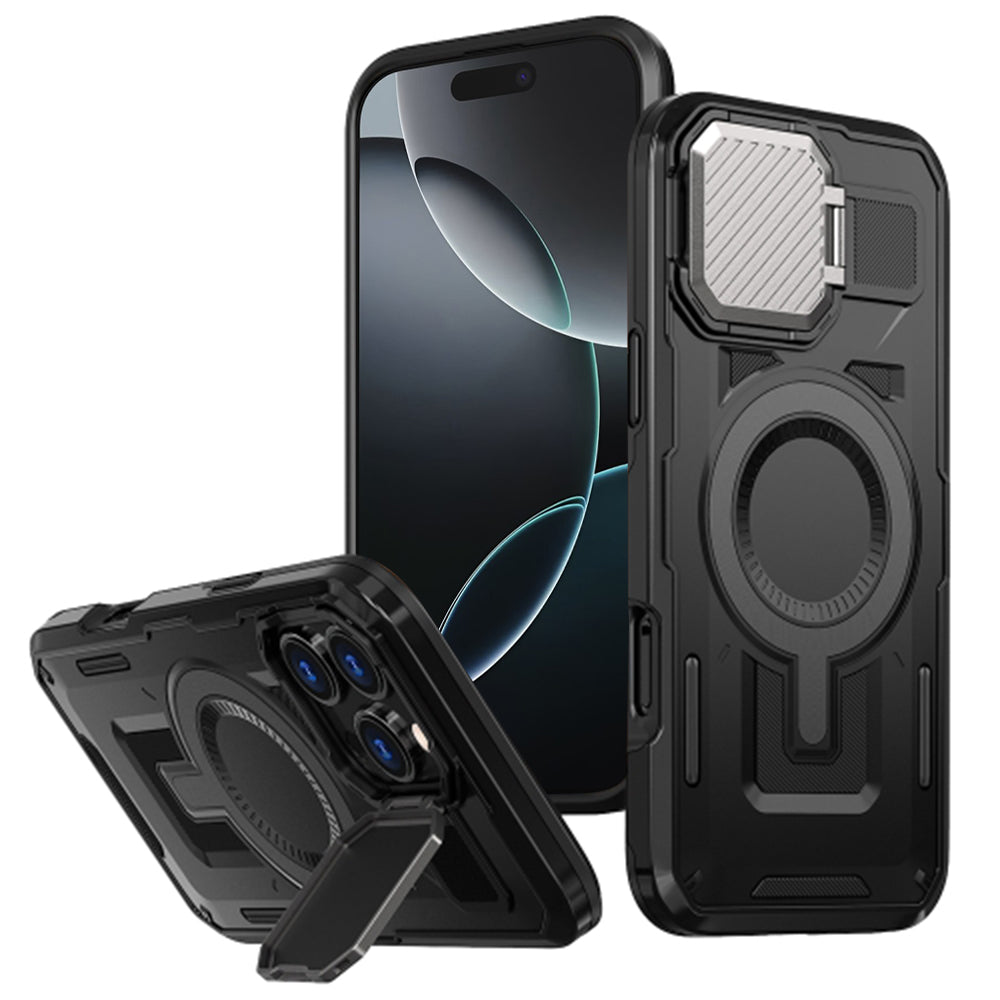 Techsuit - CamVault MagSafe - iPhone 16 Pro - Black