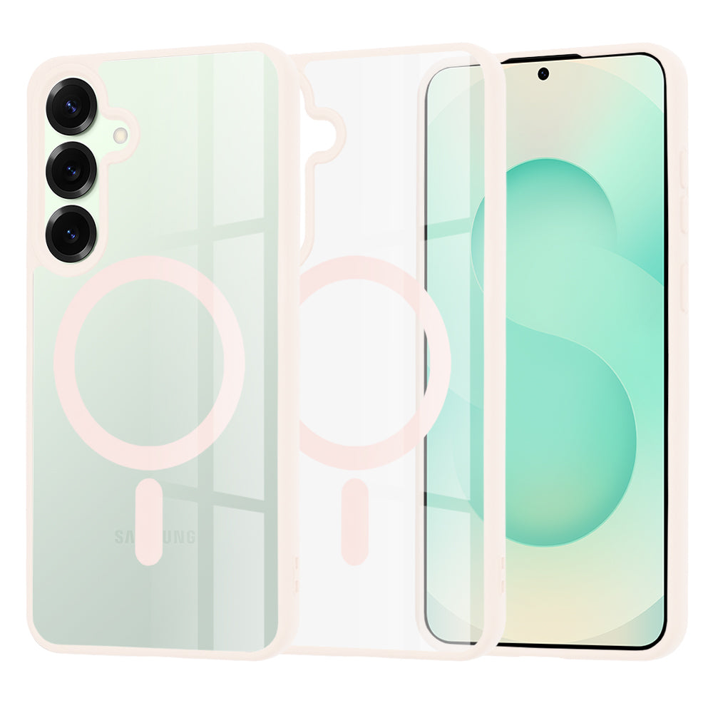 Techsuit - MagSafe Pro - Samsung Galaxy S25 Plus - Nude Pink