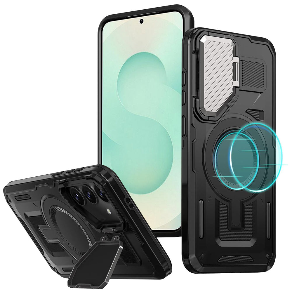 Techsuit - CamVault MagSafe - Samsung Galaxy S25 Plus - Black