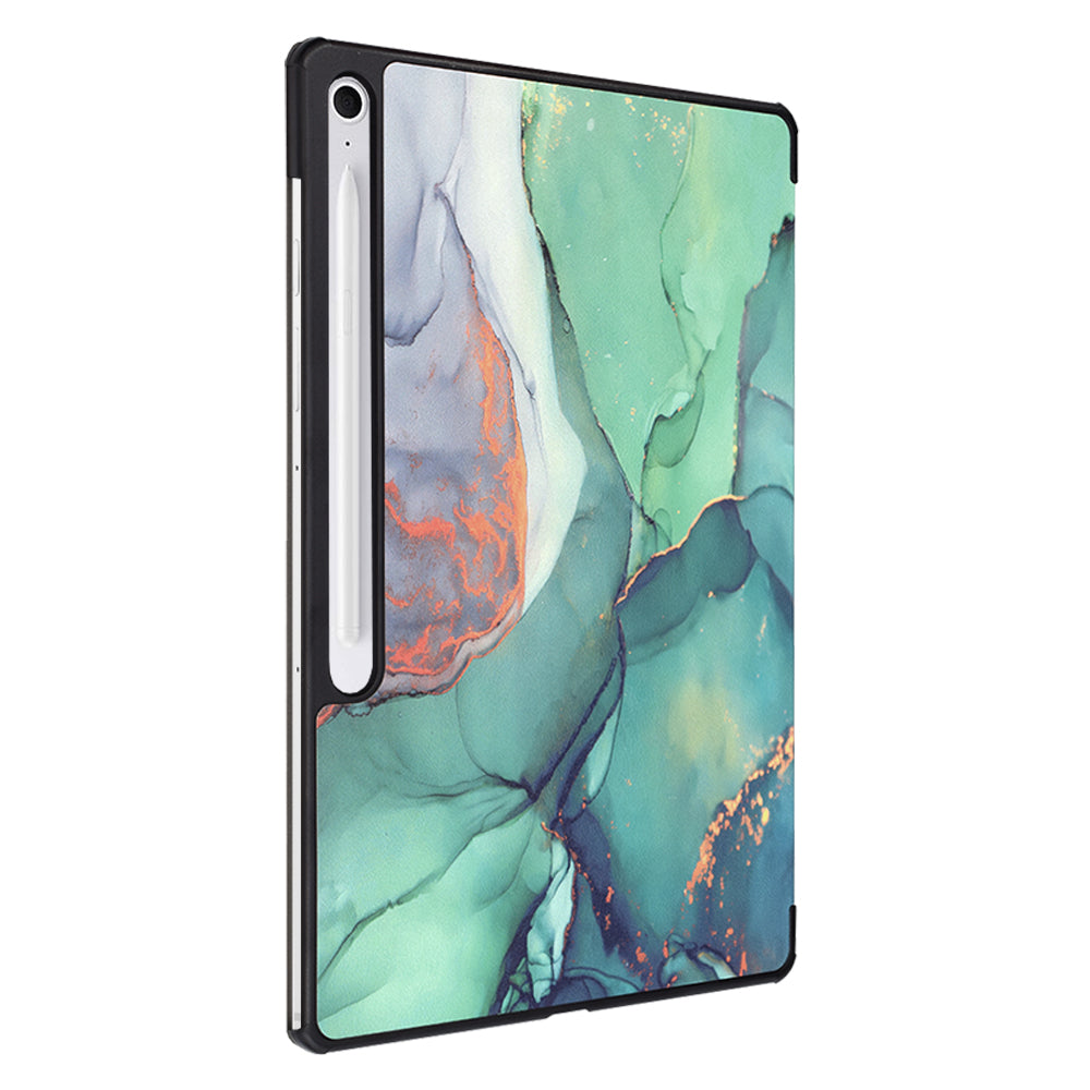 Techsuit - FoldPro - Galaxy Tab S10 FE Plus - Green Time