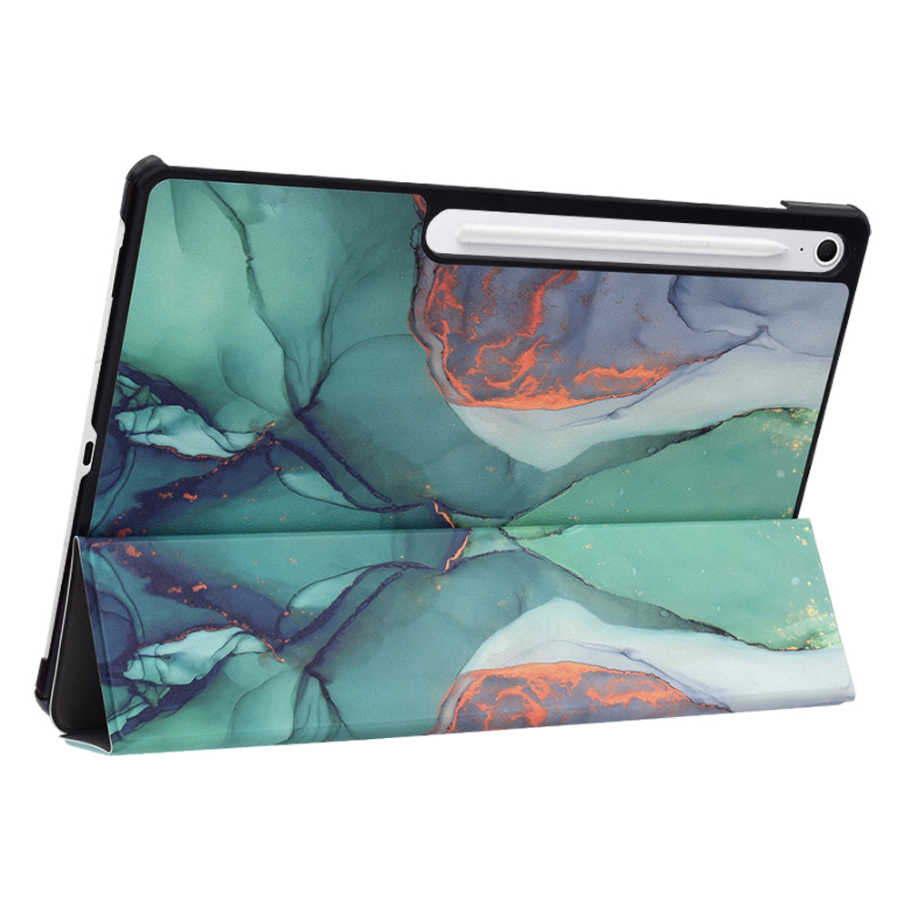 Techsuit - FoldPro - Galaxy Tab S10 FE Plus - Green Time