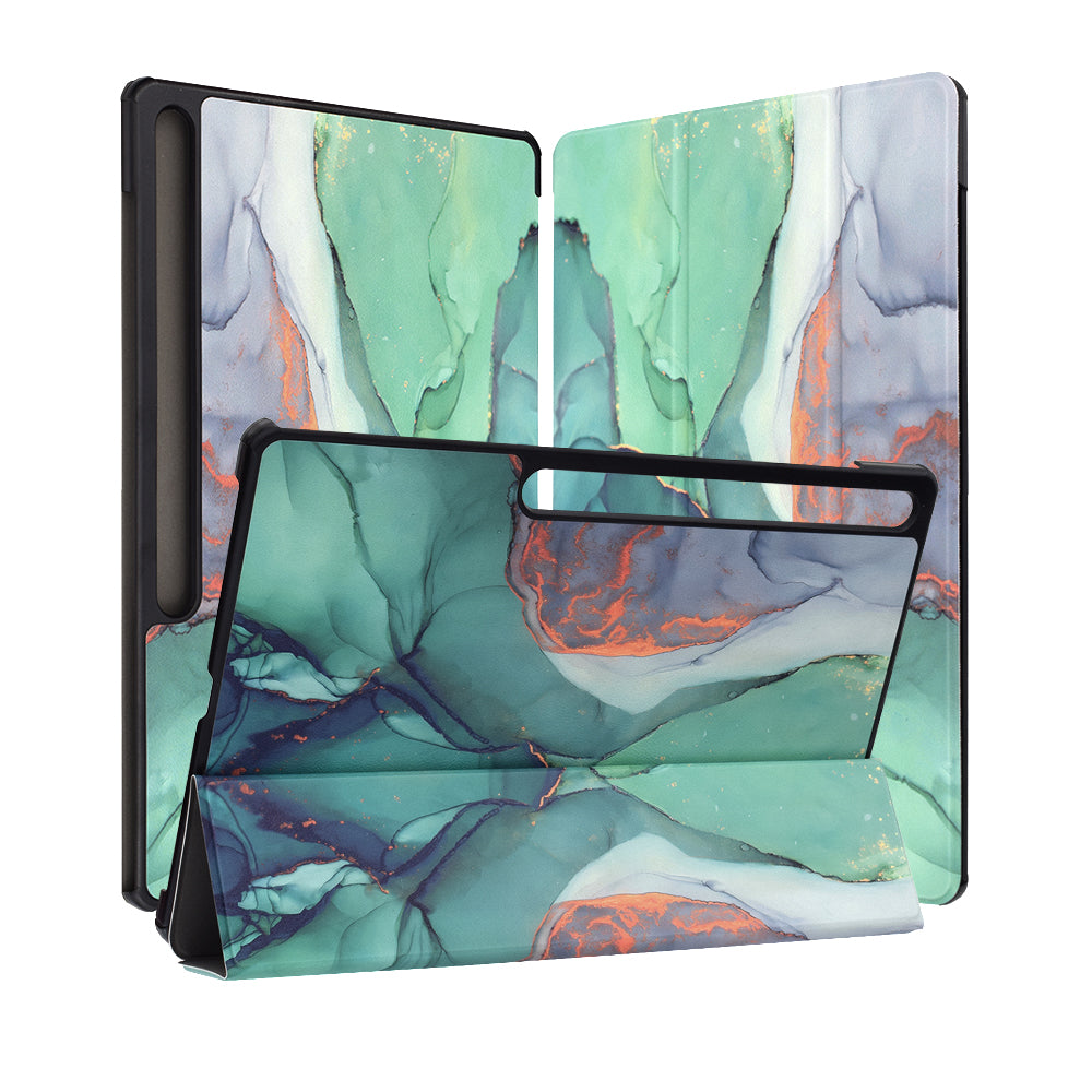 Techsuit - FoldPro - Galaxy Tab S10 FE Plus - Green Time