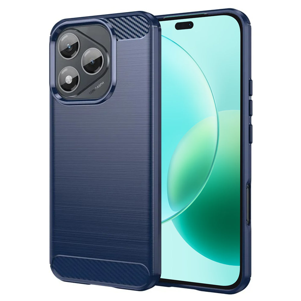 Techsuit - Carbon Silicone - Honor 400 Lite - Blue