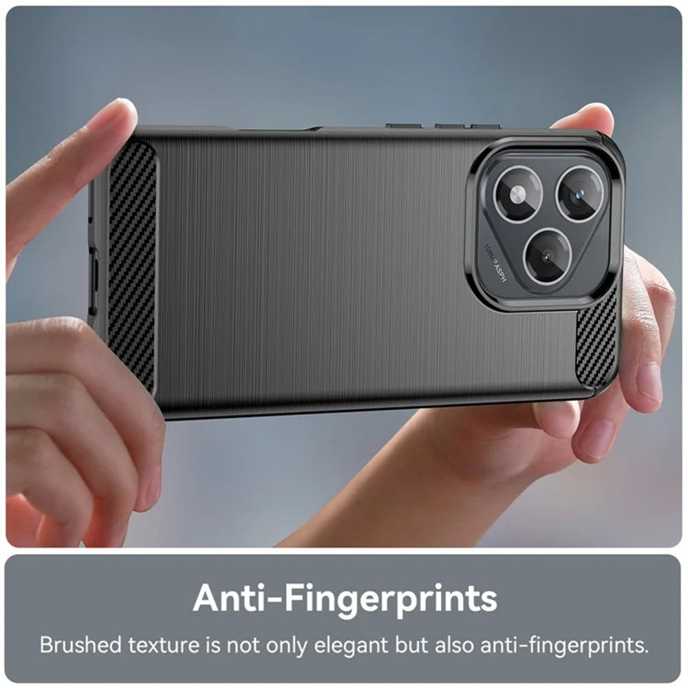 Techsuit - Carbon Silicone - Honor 400 Lite - Black