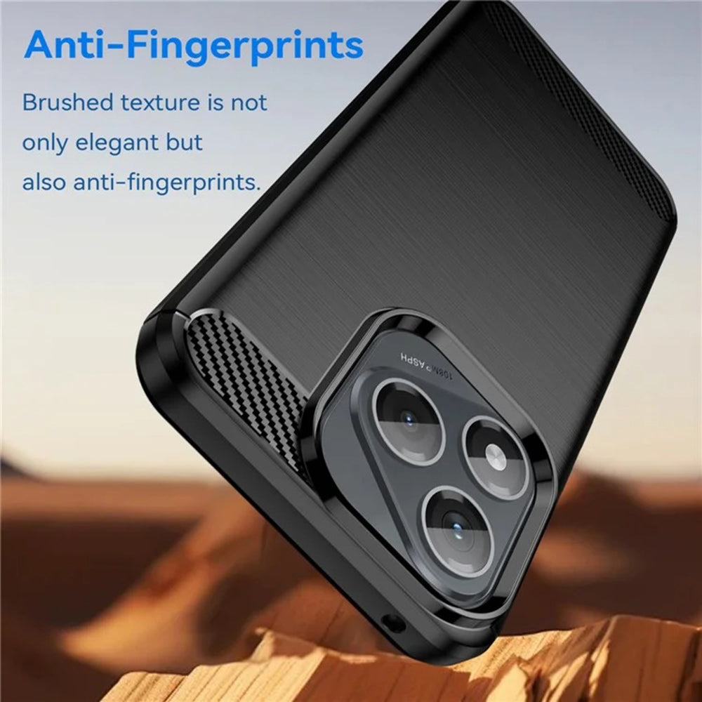 Techsuit - Carbon Silicone - Honor 400 Lite - Black