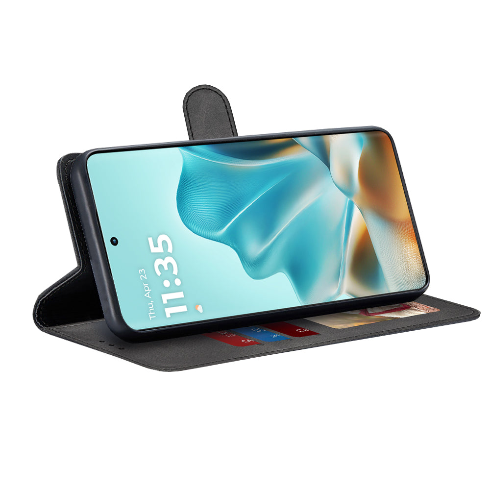 Techsuit - Diary Book - Motorola Edge 60 / Edge 60 Fusion - Black