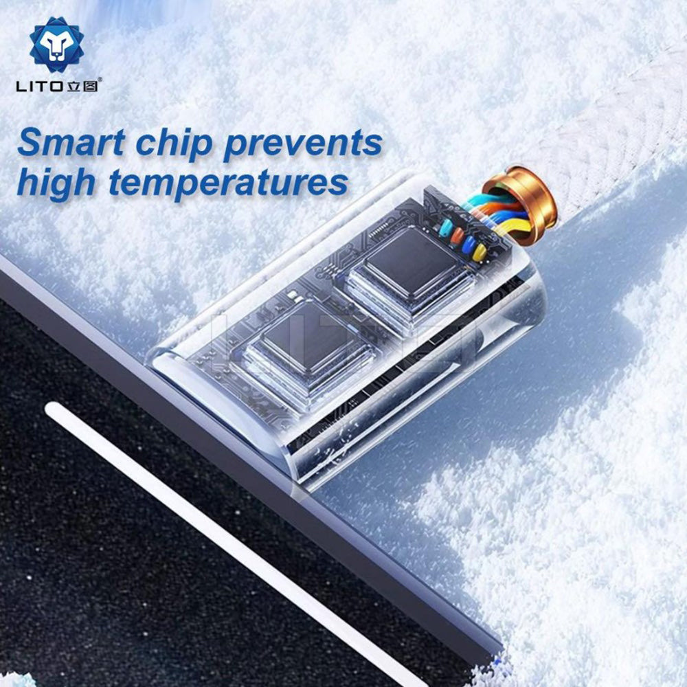 Lito - Data Cable (LD04CL) - Type-C to Lightning, Fast Charging 27W, 1m - White