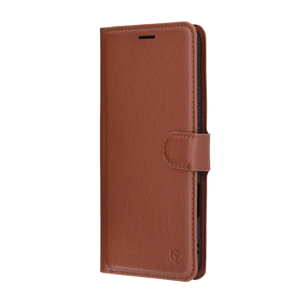 Techsuit - Leather Folio - Honor 400 Lite - Brown
