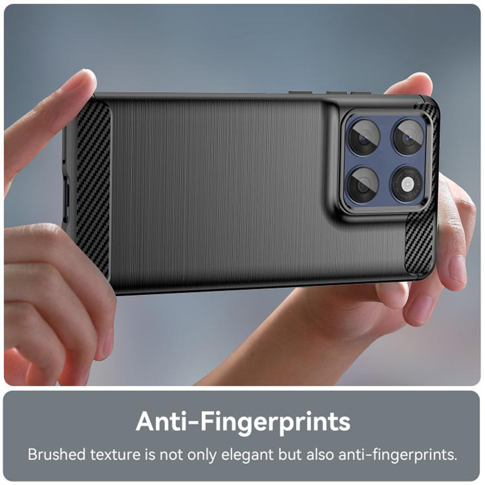 Techsuit - Carbon Silicone - Motorola Edge 60 / Edge 60 Fusion - Black