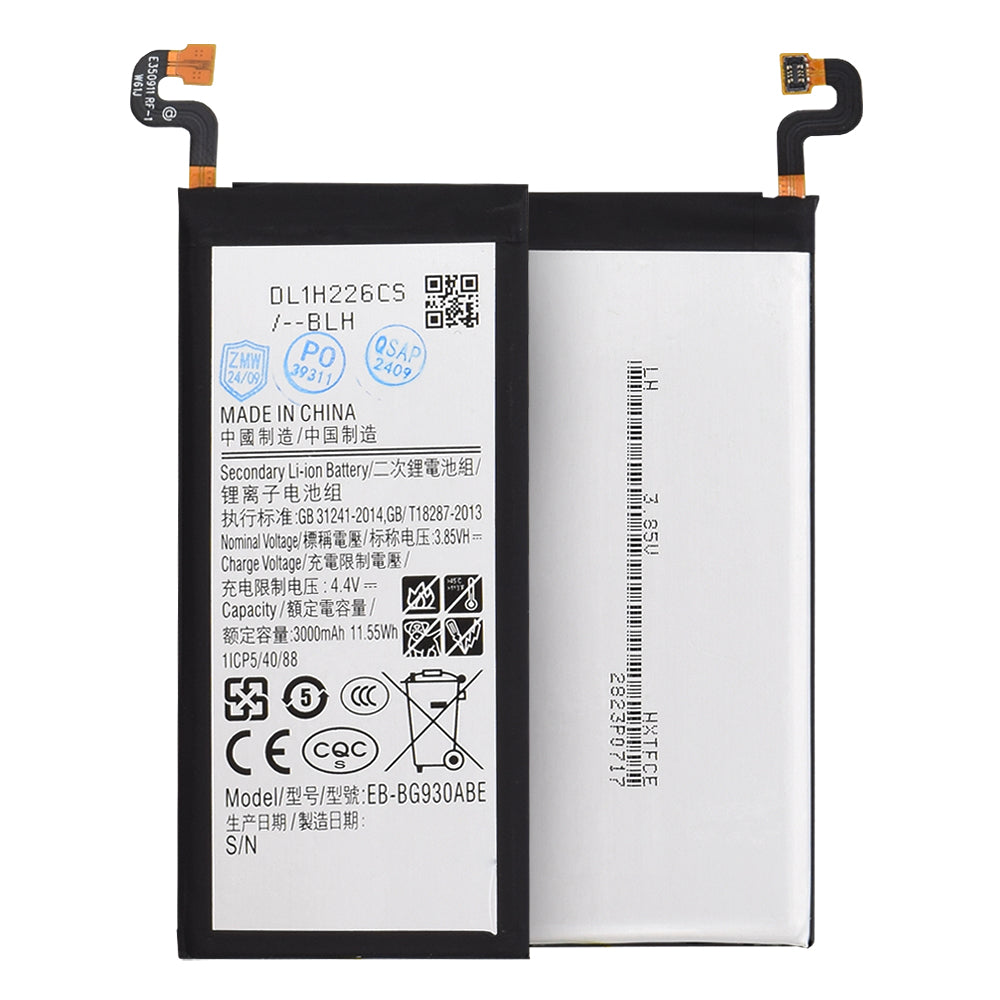 OEM - Smartphone Battery 	EB-BG930ABE (10752) - Samsung Galaxy S7 (SM-G930F) -Â 3000mAhÂ -Â Grey