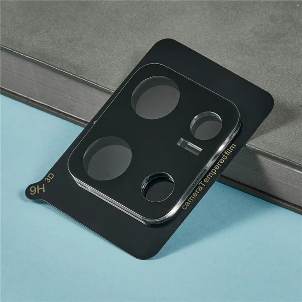 Techsuit - Full Camera Glass - Xiaomi Redmi Note 14S - Black