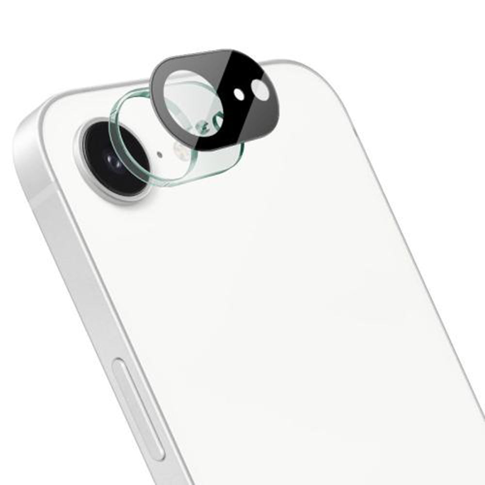 Techsuit - Full Camera Glass - iPhone 16e - Black