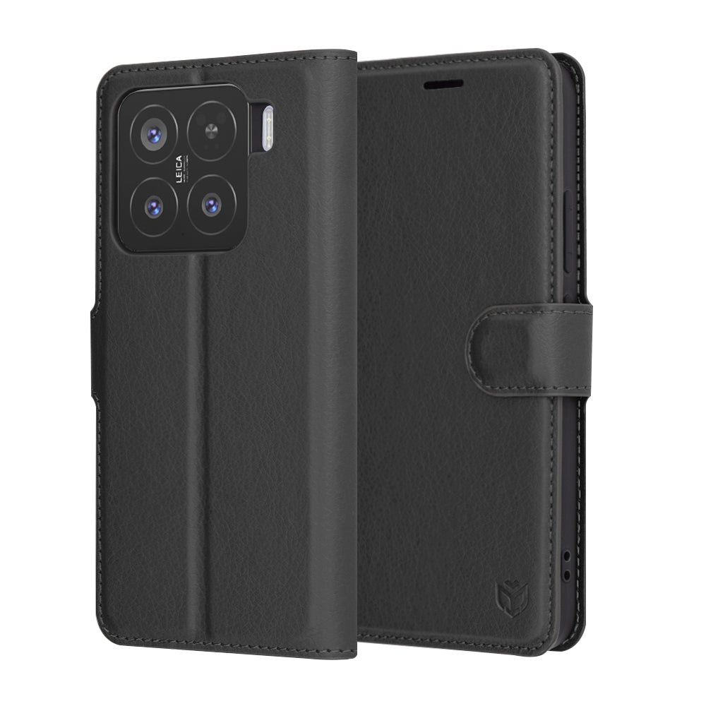 Techsuit - Leather Folio - Xiaomi 15 - Black
