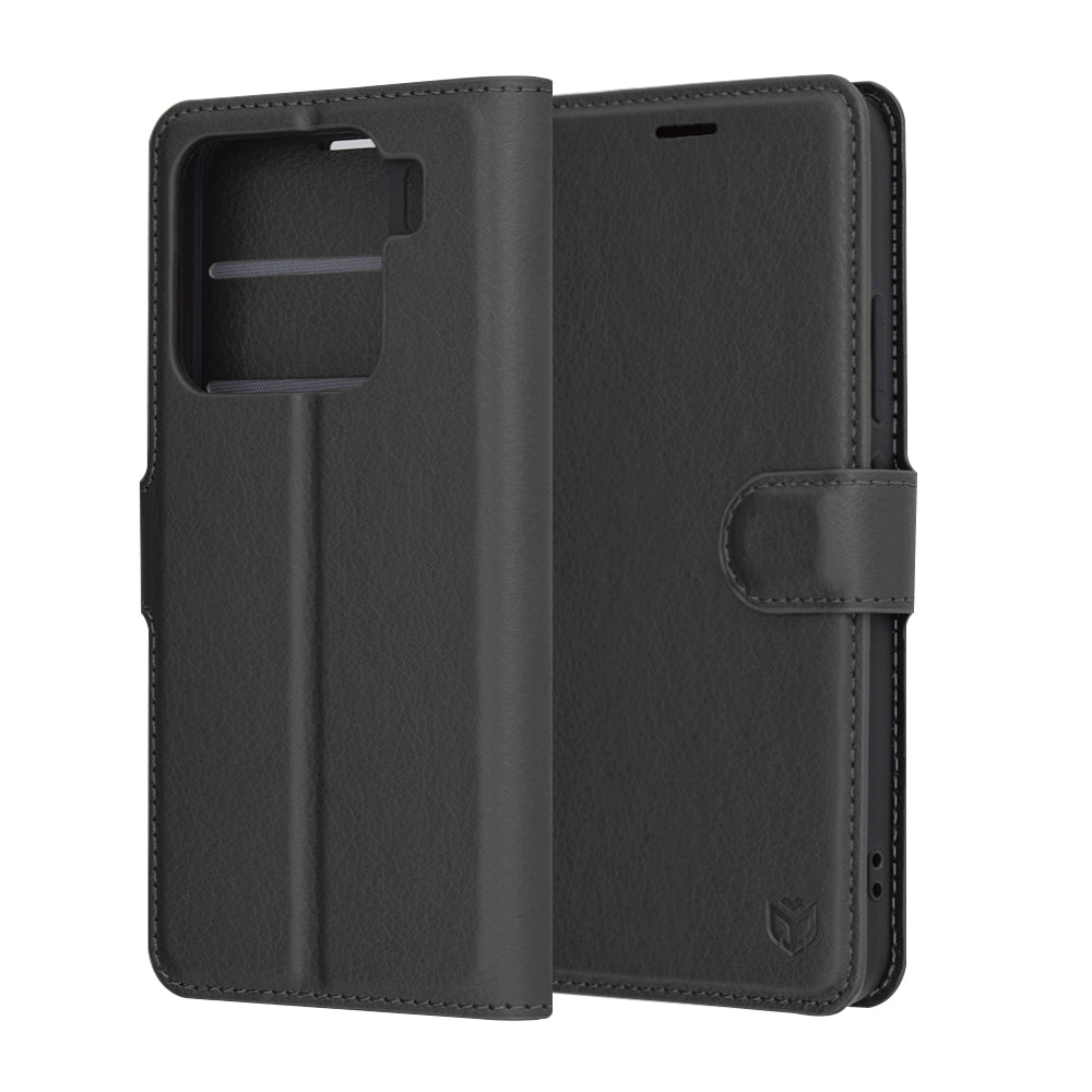 Techsuit - Leather Folio - Xiaomi 15 - Black