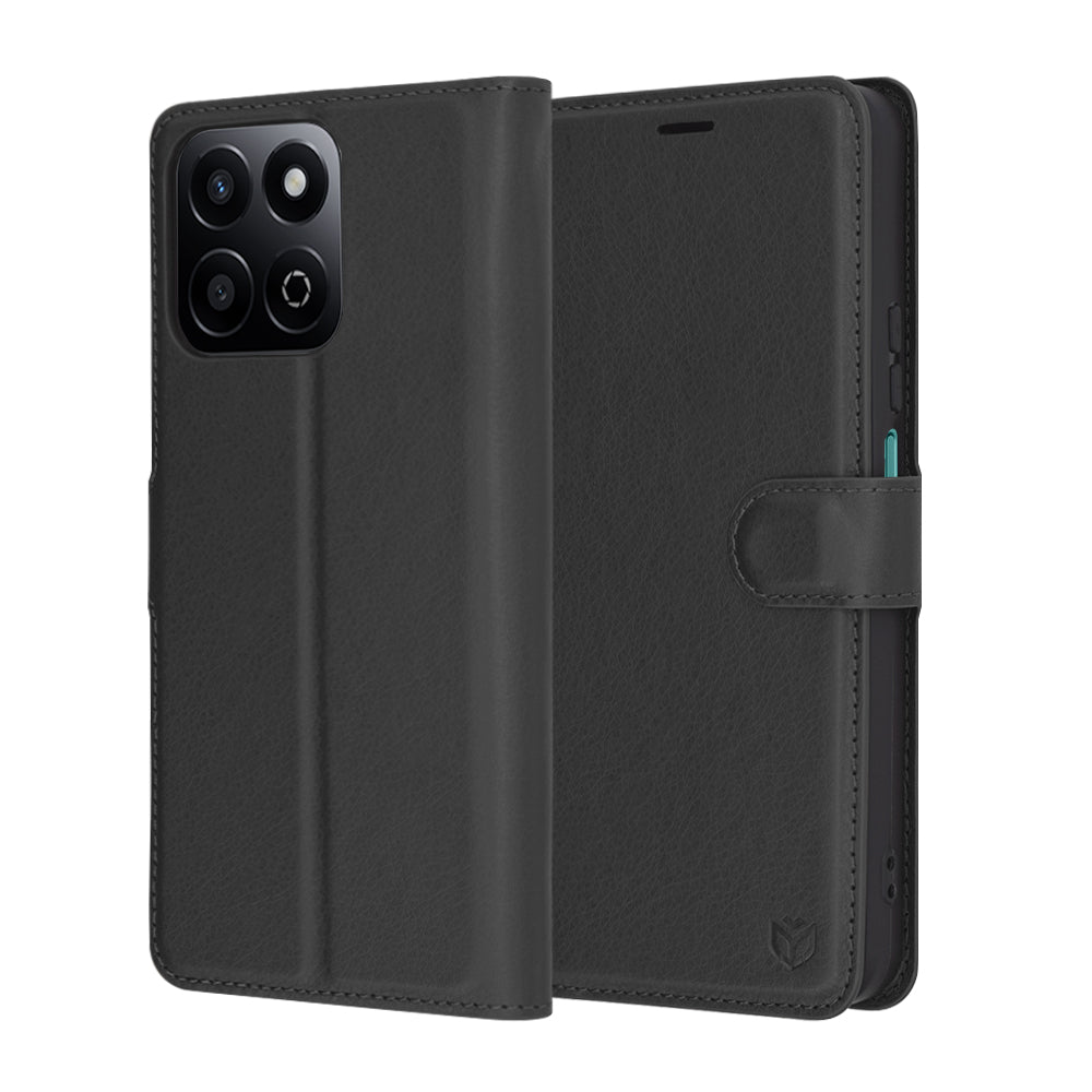 Techsuit - Leather Folio - Honor 200 Smart / X7c - Black