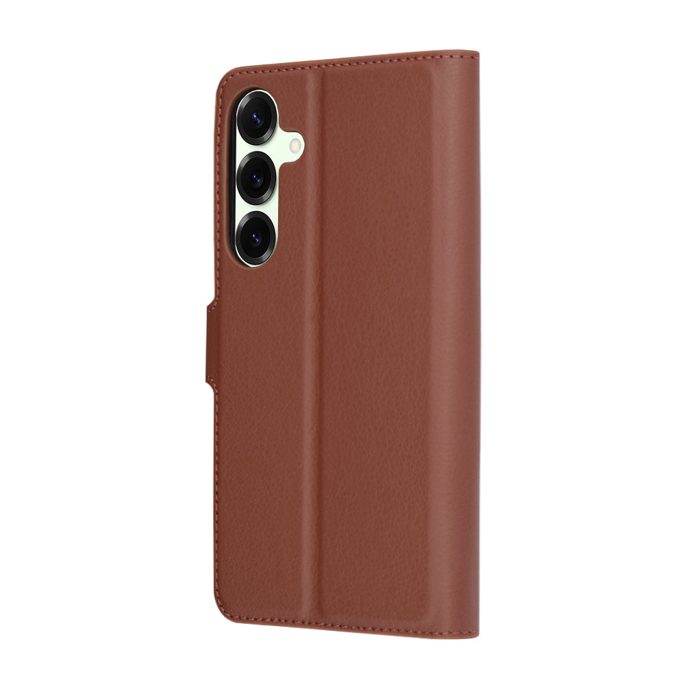 Techsuit - Leather Folio - Galaxy S25 Plus - Brown