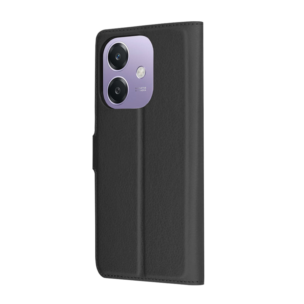 Techsuit - Leather Folio - Oppo A40 4G / A60 5G - Black